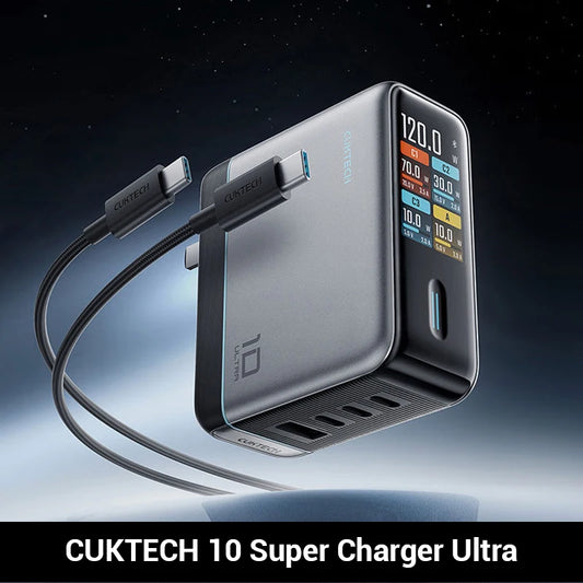 Purilite Select 120W Ultra Fast Multi-Port Charger
