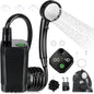 Purilite Select Portable Camping Shower | 6000mAh Rechargeable Electric Outdoor Shower with LED Display