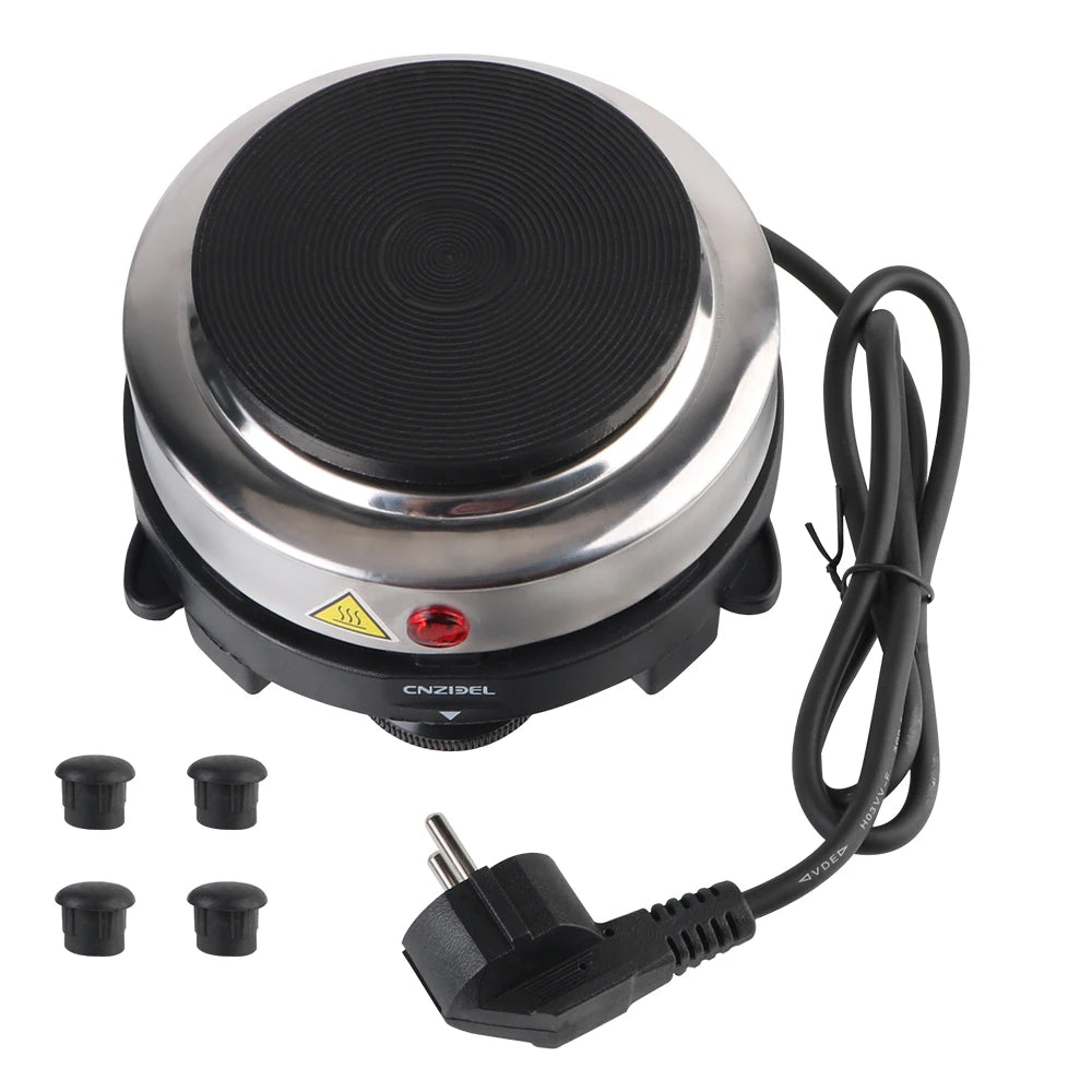 Purilite Select 500W Mini Electric Heater Stove – Multifunctional Hot Plate for Milk, Water & Coffee (EU Plug)
