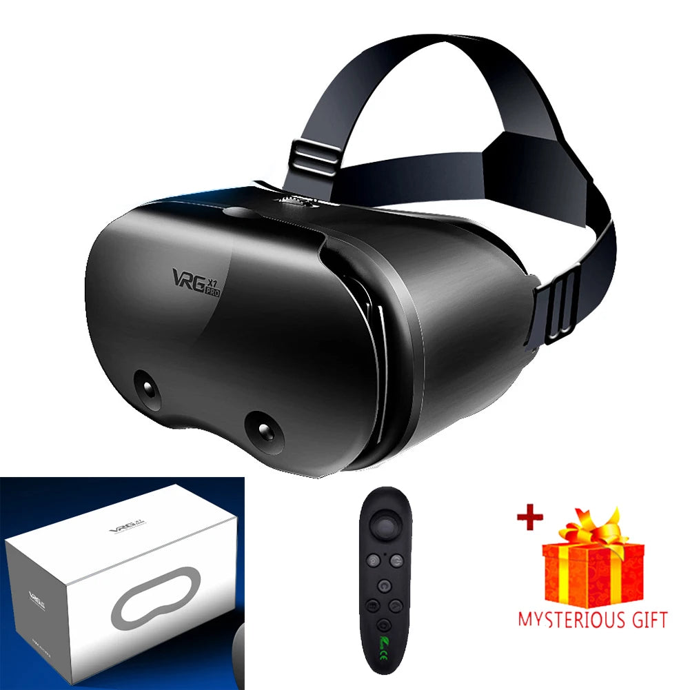 3D Virtual Reality Headset for Smartphones | Immersive VR Glasses with Adjustable Lenses