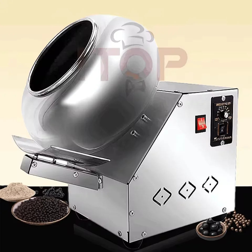 Purilite Select Chocolate Sugar Coating Machine | Commercial Candy Coater | 30cm Roller Dragee Polishing Machine - PuriLite