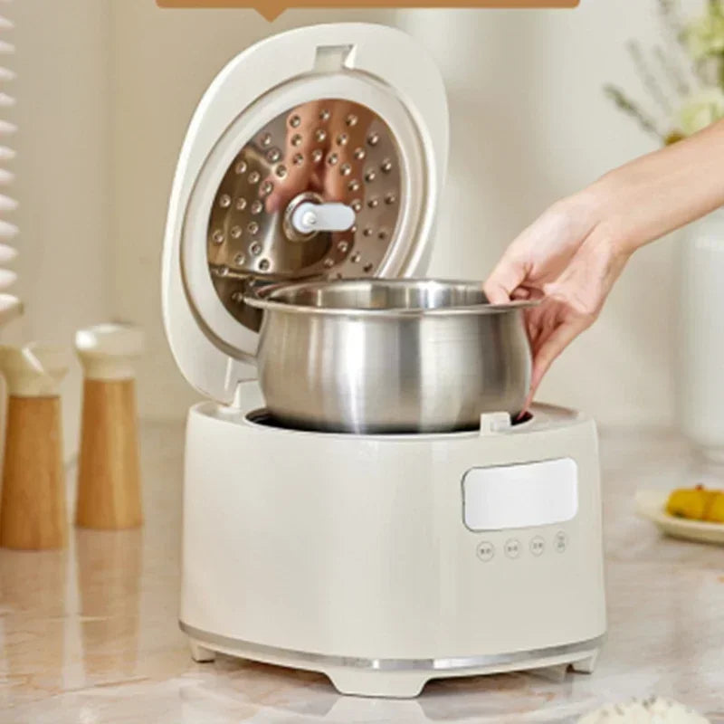Purilite Select 3L Multi-Functional Rice Cooker with 316 Stainless Steel Inner Pot, 500W 3D Heating, Non-Coated Healthy Cooking for 3–4 Persons - PuriLite