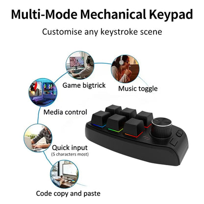 Purilite Select 6-Key RGB Mechanical Macropad