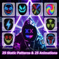 Purilite Select LED Gesture Sensing Face Transforming Mask