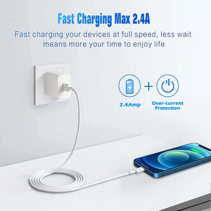 Purilite Select – 3A USB Charging &amp; Data Sync Cable for iPhone