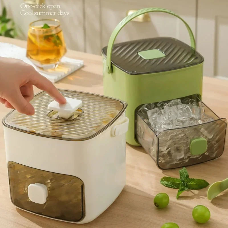 Purilite Select 48-Grid Ice Cube Mold Reusable Plastic Ice Tray with Easy-Release Design for Home Use - PuriLite