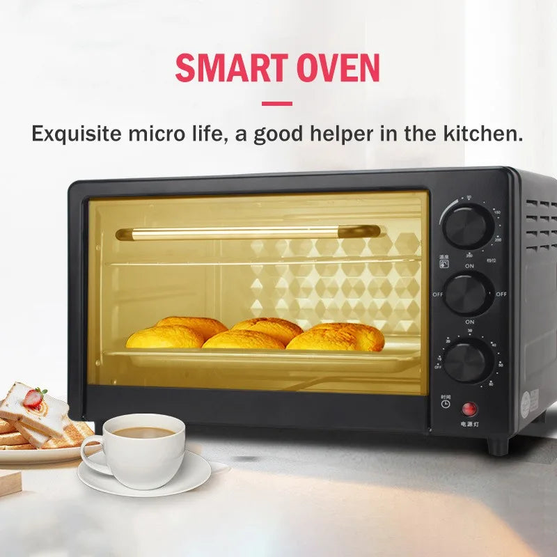 Purilite Select 22L Electric Oven | Multifunctional Desktop Baking Oven | Compact Household Countertop Oven - PuriLite