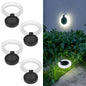 Purilite Select Solar Outdoor LED Landscape Lights Waterproof IP65 Warm White Garden Fence Pathway Buried Lawn Lighting Set
