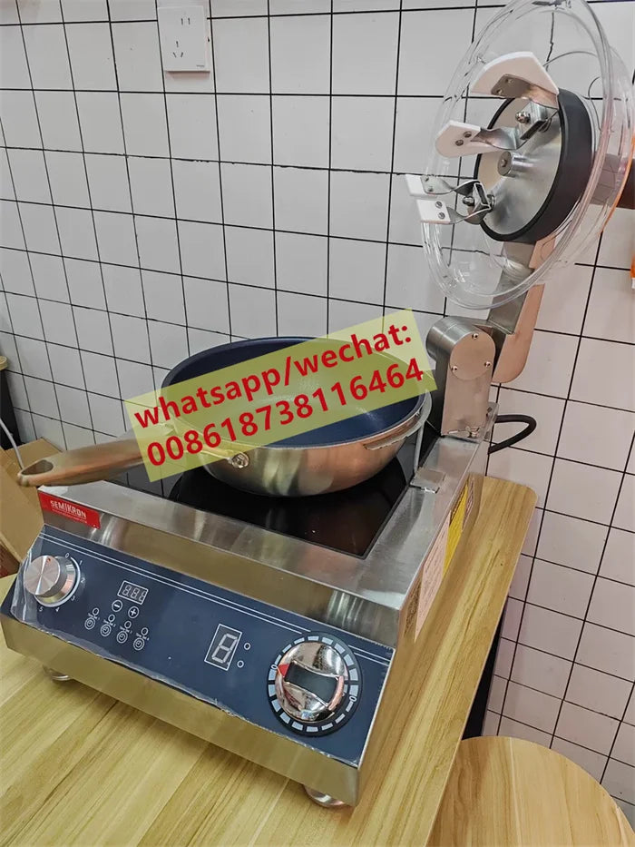 Purilite Select Automatic Stir Fry Machine Fried Rice Wok Robot with Mixer for Commercial Kitchens - PuriLite