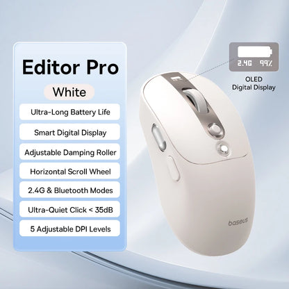 🖱️ Purilite Select – Baseus Editor Series Wireless Mouse