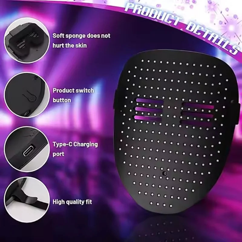 Purilite Select LED Gesture Sensing Face Transforming Mask