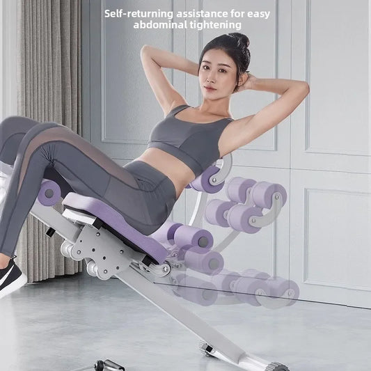 Purilite Select Multifunctional Home Gym Fitness Machine – Abdominal & Waist Trainer with Knee-Friendly Sliding Rail for Core, Leg, and Full-Body Workouts - PuriLite