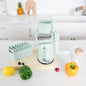 Purilite Select 5-Blade Manual Rotary Vegetable and Fruit Grater Cheese Nut Cutter Multifunctional Kitchen Tool - PuriLite