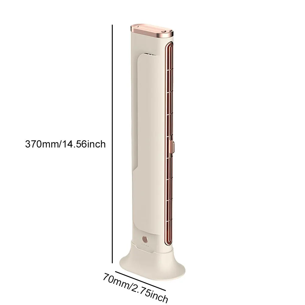 Purilite Select – Portable 3-Speed USB Tower Fan with Monitor Clip &amp; Wall Mount
