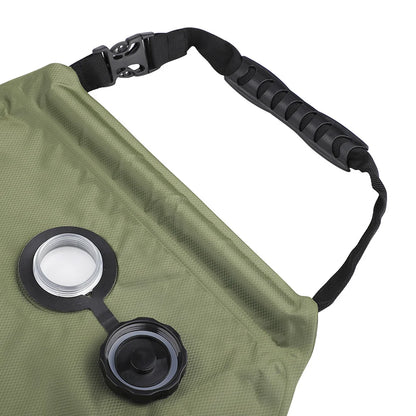 Purilite Select Solar Shower Bag 20L | Portable Outdoor Solar Heated Camping Shower
