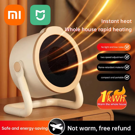 Purilite Select 1000W Smart Desktop Ceramic Heater – Compact, Powerful & Energy Efficient