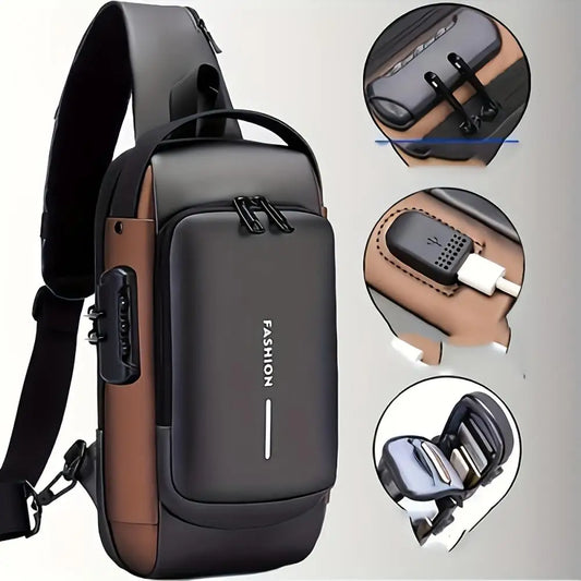 🎒 Purilite Select™ Men's Anti-Theft Chest Bag