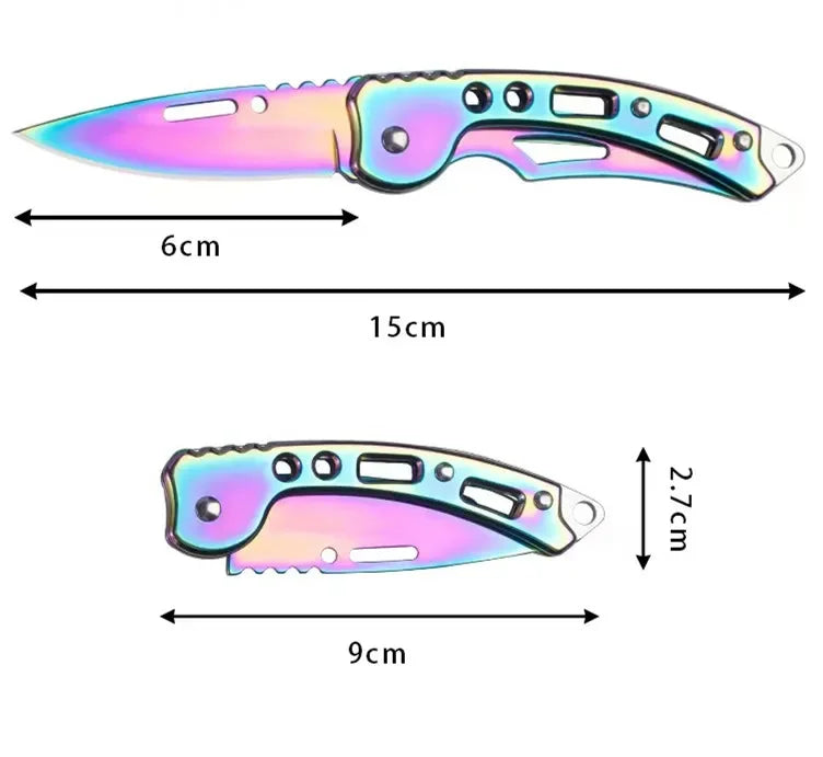 Purilite Select Stainless Steel Keychain Folding Knife