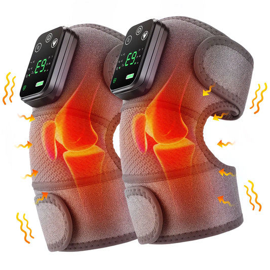 Purilite Select™ Electric Heated Vibration Knee Massage Pad