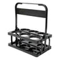 Purilite Select 6 Hole Foldable Beverage Carrier with Handle, Portable Drink Holder for Delivery, Camping, Picnic and Travel - PuriLite