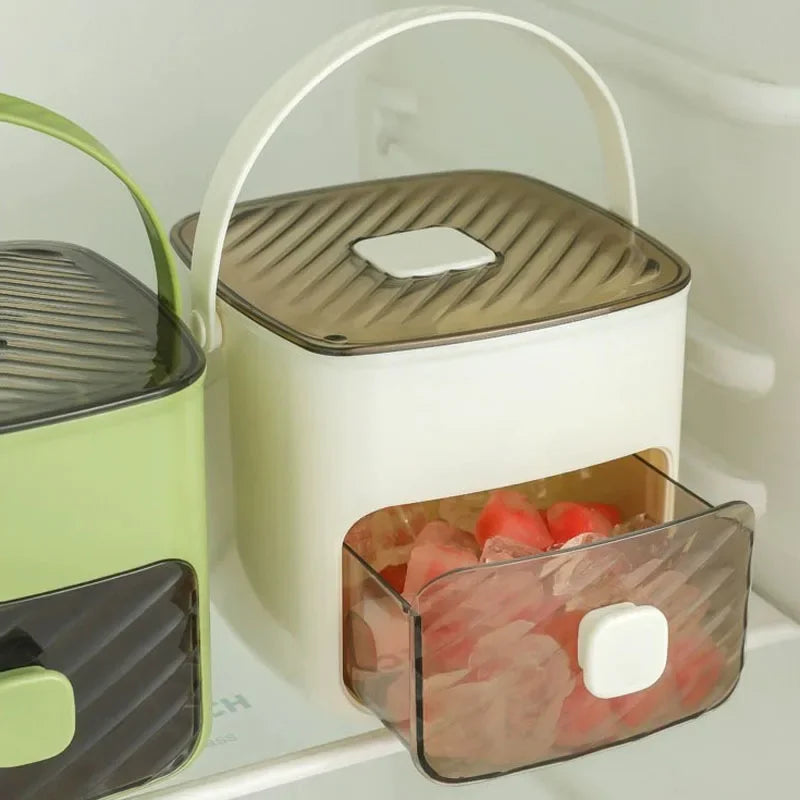 Purilite Select 48-Grid Ice Cube Mold Reusable Plastic Ice Tray with Easy-Release Design for Home Use - PuriLite