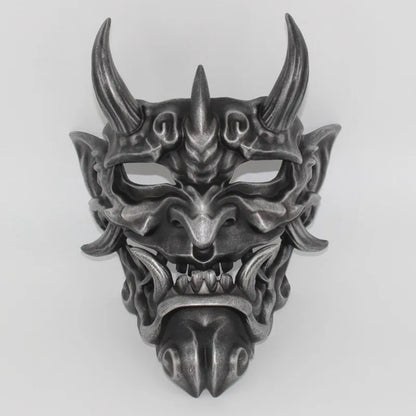 Purilite Select Red Grimace Mask Pendant  Resin Full-Face Roleplay & Costume Prop