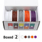 Purilite Select UL1007 PVC Insulated Stranded Wire Kit 30AWG / 28AWG / 26AWG / 24AWG / 22AWG / 20AWG / 18AWG / 16AWG 5-Color Electrical Hook-Up Cable Set