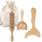 Purilite Select Wooden Massage Roller Tool Set