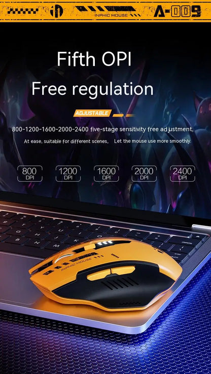 Purilite Select A9 Mecha Style Bluetooth + 2.4G Wireless Mouse