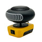 Purilite Select Portable Lithium Electric Fan Heater – Dual-Mode Warm & Cool Air Blower with USB Charging