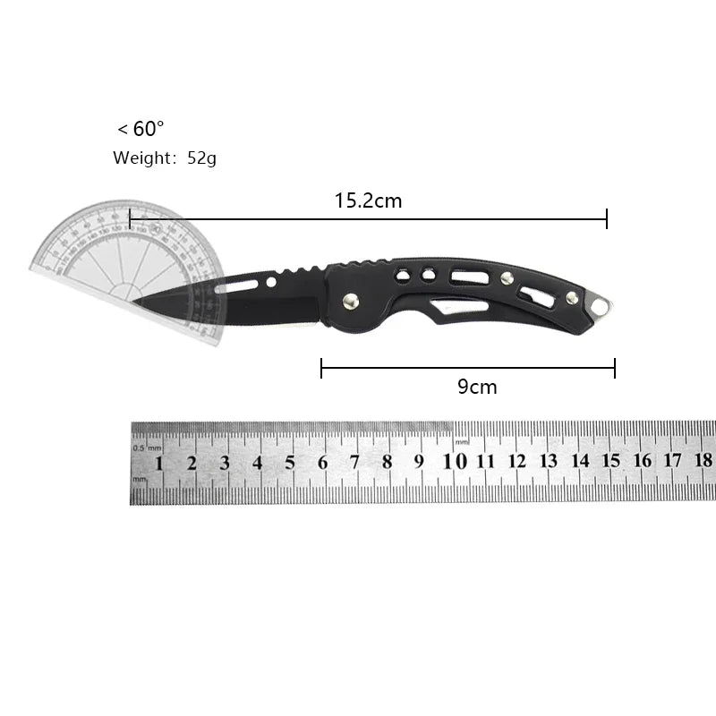 Purilite Select Stainless Steel Keychain Folding Knife
