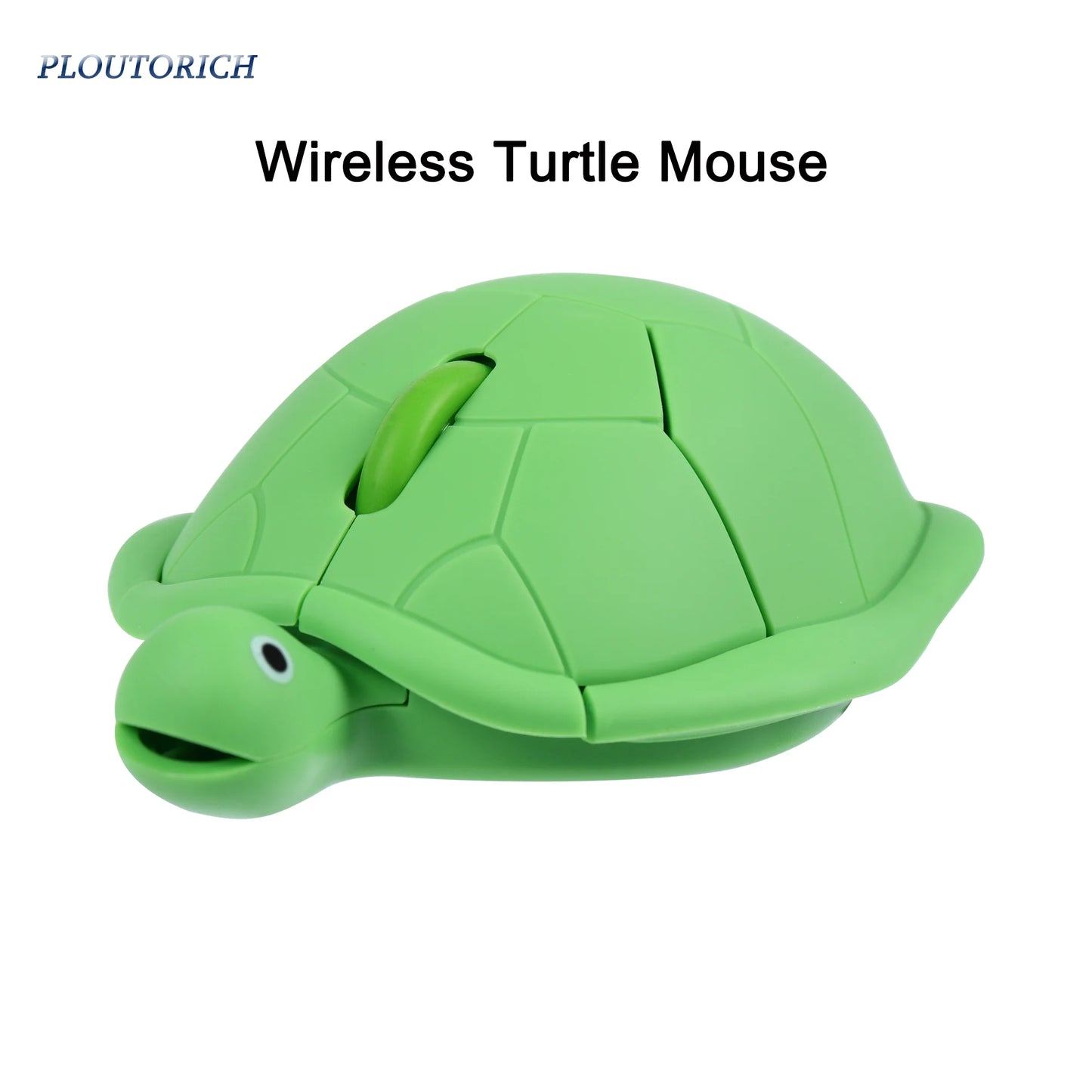 Purilite Select Wireless 2.4G Turtle Mouse – Cute Creative Portable Anti-Slip Optical Mouse for Kids & Office Use | 1600 DPI Plug & Play