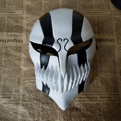 Purilite Select Ichigo Kurosaki Hollow Mask – Full‑Face Resin Anime Cosplay & Collectible