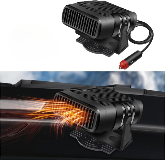Purilite Select – Portable Car Heater and Windshield Defogger with 360° Rotating Base