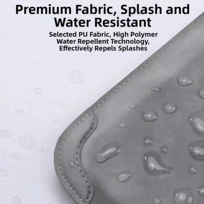 Purilite Select | 3-in-1 Laptop Stand Bag | Waterproof PU Leather Laptop Sleeve Case | Shockproof Notebook Cover with Built-In Stand | 13–16 Inch Laptop Bag for Men & Women