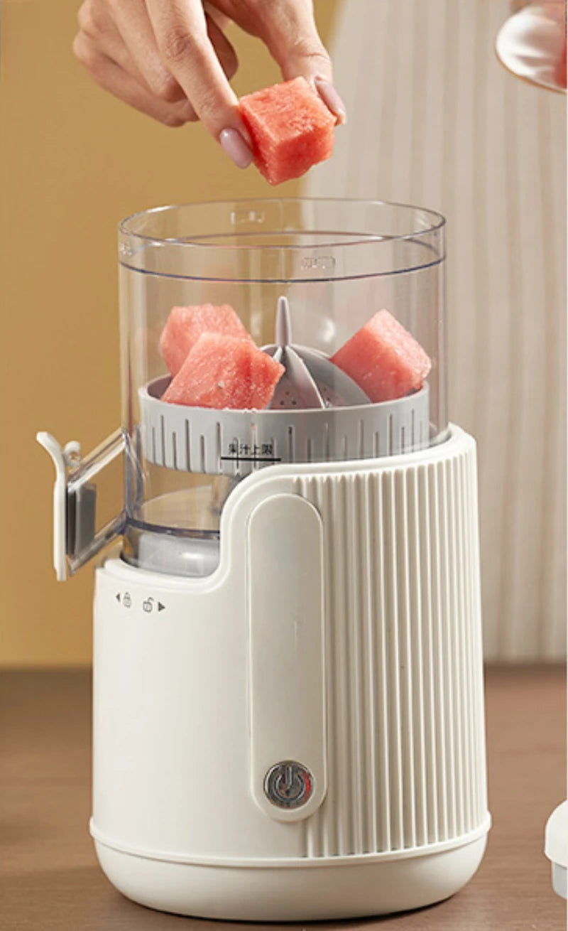 Purilite Select Rechargeable Electric Juicer | Portable Vegetable Juice Machine | Automatic Pulp Ejection | Residue Separation Juicer | Compact Fruit & Vegetable Extractor - PuriLite