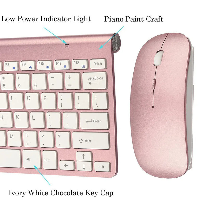 Purilite Select 2.4GHz Ultra-Thin Wireless Keyboard & Mouse Combo