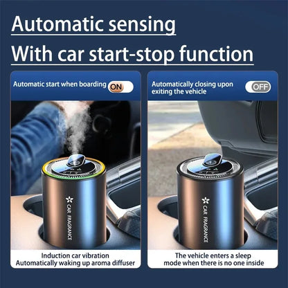 Purilite Select 1000mAh USB Rechargeable Car Air Freshener – LED Aromatherapy Diffuser