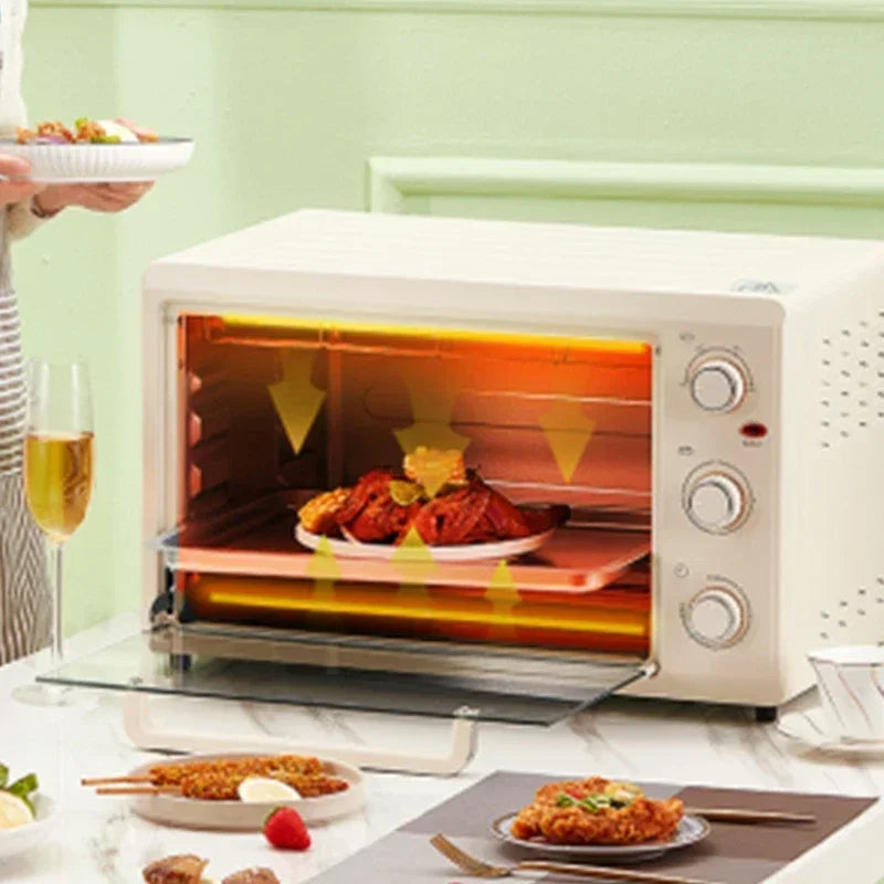 Purilite Select | 48L Large Capacity Electric Oven | 220V Multi-Functional Baking Oven for Home and Commercial Use - PuriLite