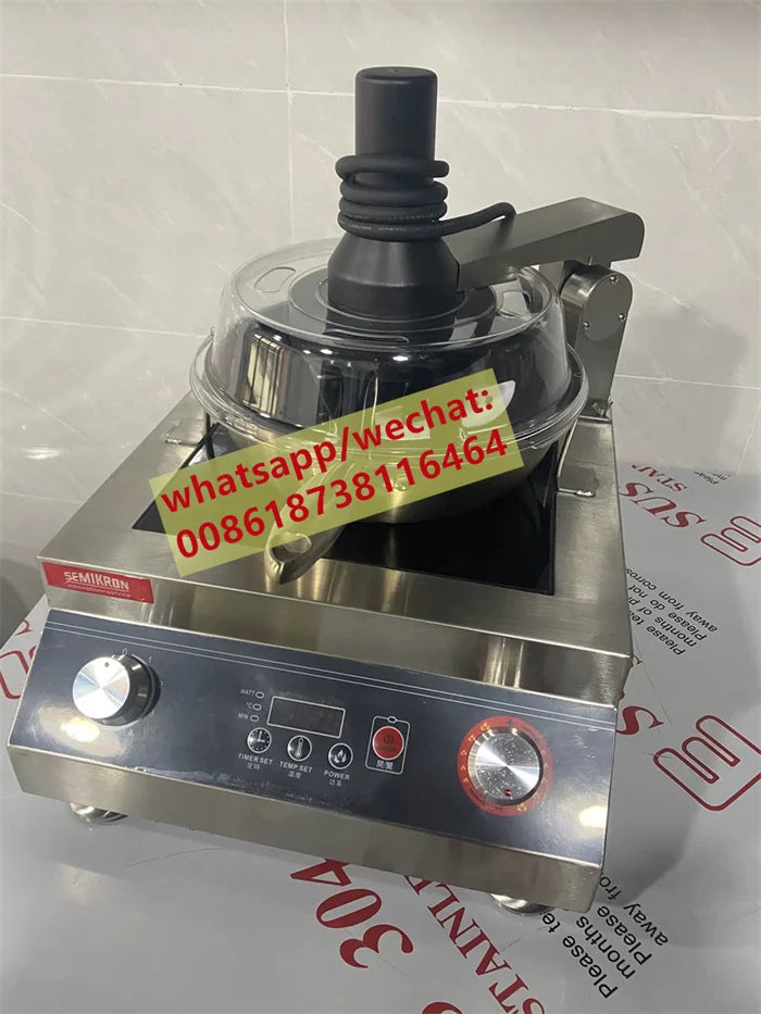 Purilite Select Automatic Stir Fry Machine Fried Rice Wok Robot with Mixer for Commercial Kitchens - PuriLite