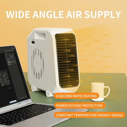Purilite Select Mini Electric Fan Heater – 1800W Portable Heater for Home &amp; Office Use