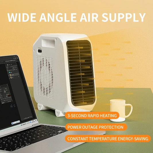 Purilite Select Mini Electric Fan Heater – 1800W Portable Heater for Home &amp; Office Use - PuriLite