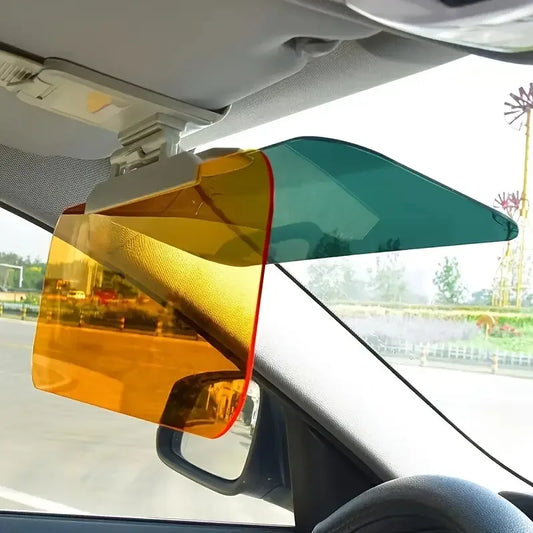 Purilite Select Anti-Glare Car Sun Visor Extender, Rotatable Anti-UV Driving Visor Clip for Day and Night Vision Protection - PuriLite