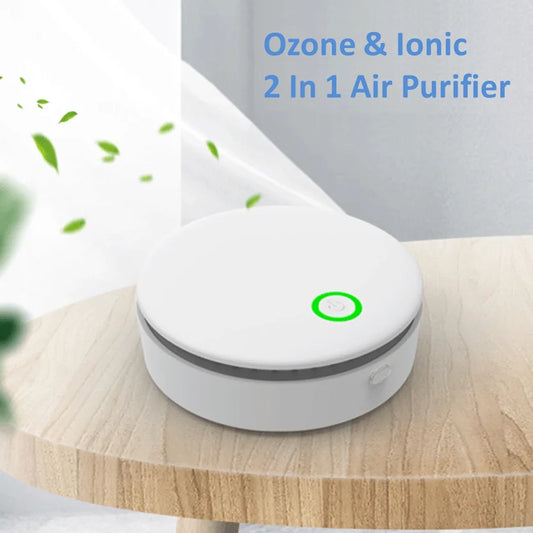 Purilite Select Portable Rechargeable Ozone & Negative Ion Air Purifier