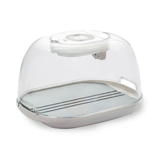Purilite Select Food Thaw Plate – 32x24.5cm Household Kitchen Freezer Defrost Tray with Dust-Proof Locking Lid - PuriLite