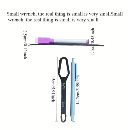 1 PC Universal Double Ended ประแจ,Self-กระชับ 3-17 มม.สกรูซ่อมประแจ, double-Headed RATCHET Spanner,ปรับ
