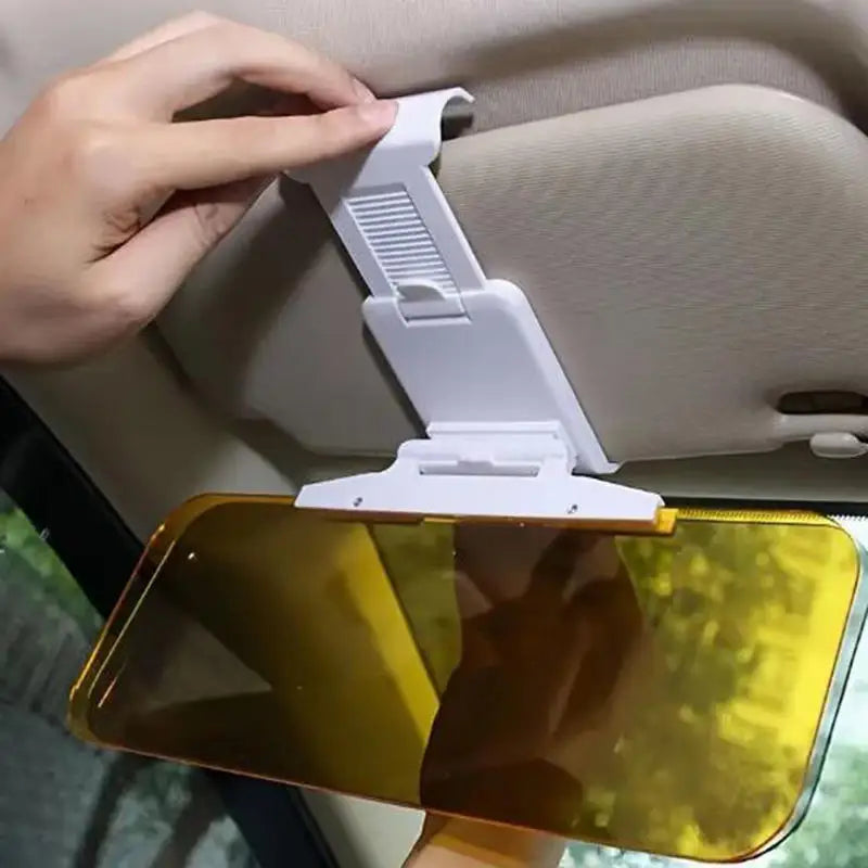 Purilite Select Anti-Glare Car Sun Visor Extender, Rotatable Anti-UV Driving Visor Clip for Day and Night Vision Protection - PuriLite