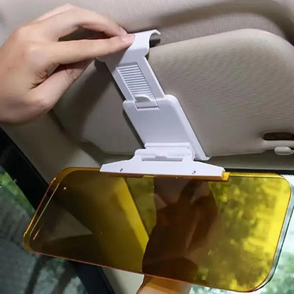 Purilite Select Anti-Glare Car Sun Visor Extender, Rotatable Anti-UV Driving Visor Clip for Day and Night Vision Protection - PuriLite