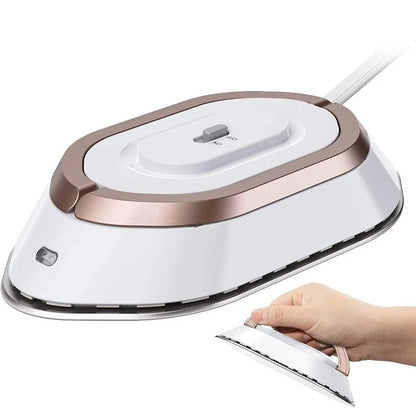 Purilite Select Mini Travel Iron Dual Voltage 120V/220V | Lightweight Portable Dry Iron for Clothes with Non-Stick Soleplate - PuriLite