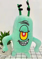 Purilite Select Soft Plush Stuffed Animal Toy 25 to 35cm Cute Character Style Doll Pillow Toy for Kids Room Decor and Gifting